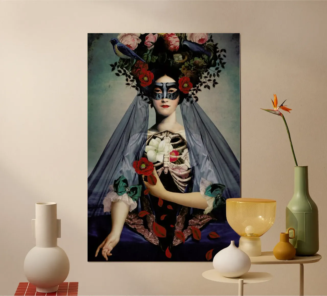 Dia de los muertos carta hahnemühle da Catrin Welz-Stein