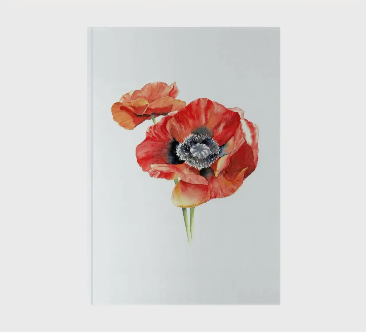 Mohnblüten notebook by youdesignme