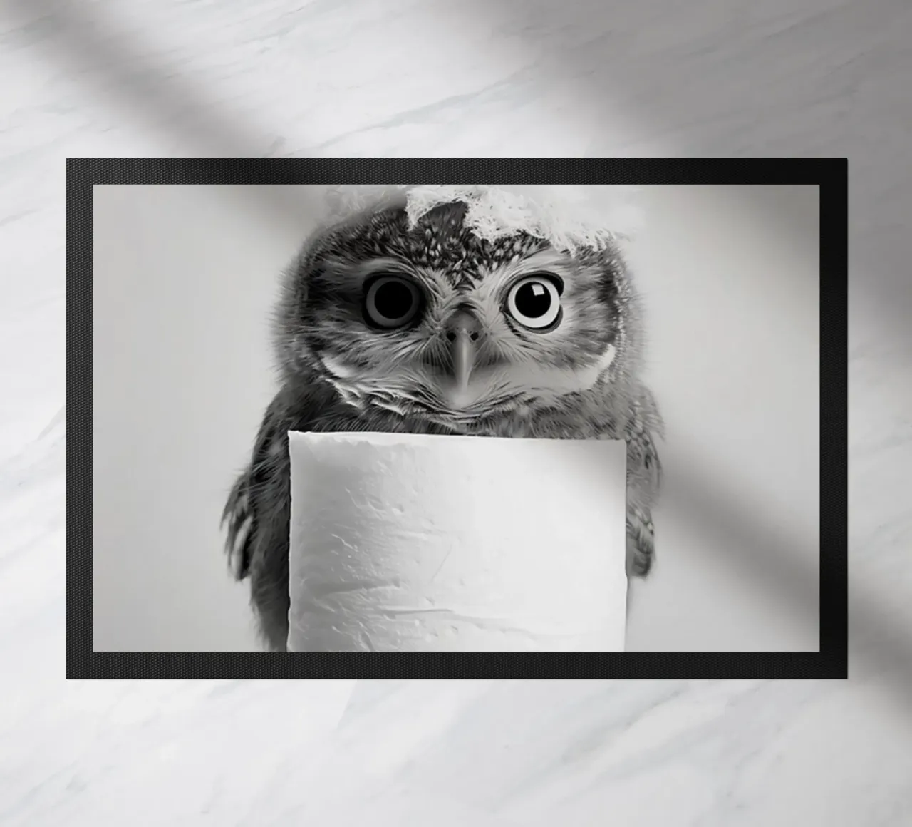 Eule Fußmatte von animals_studio