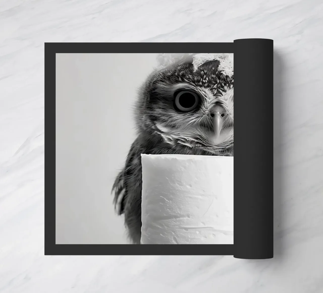 Eule Fußmatte von animals_studio