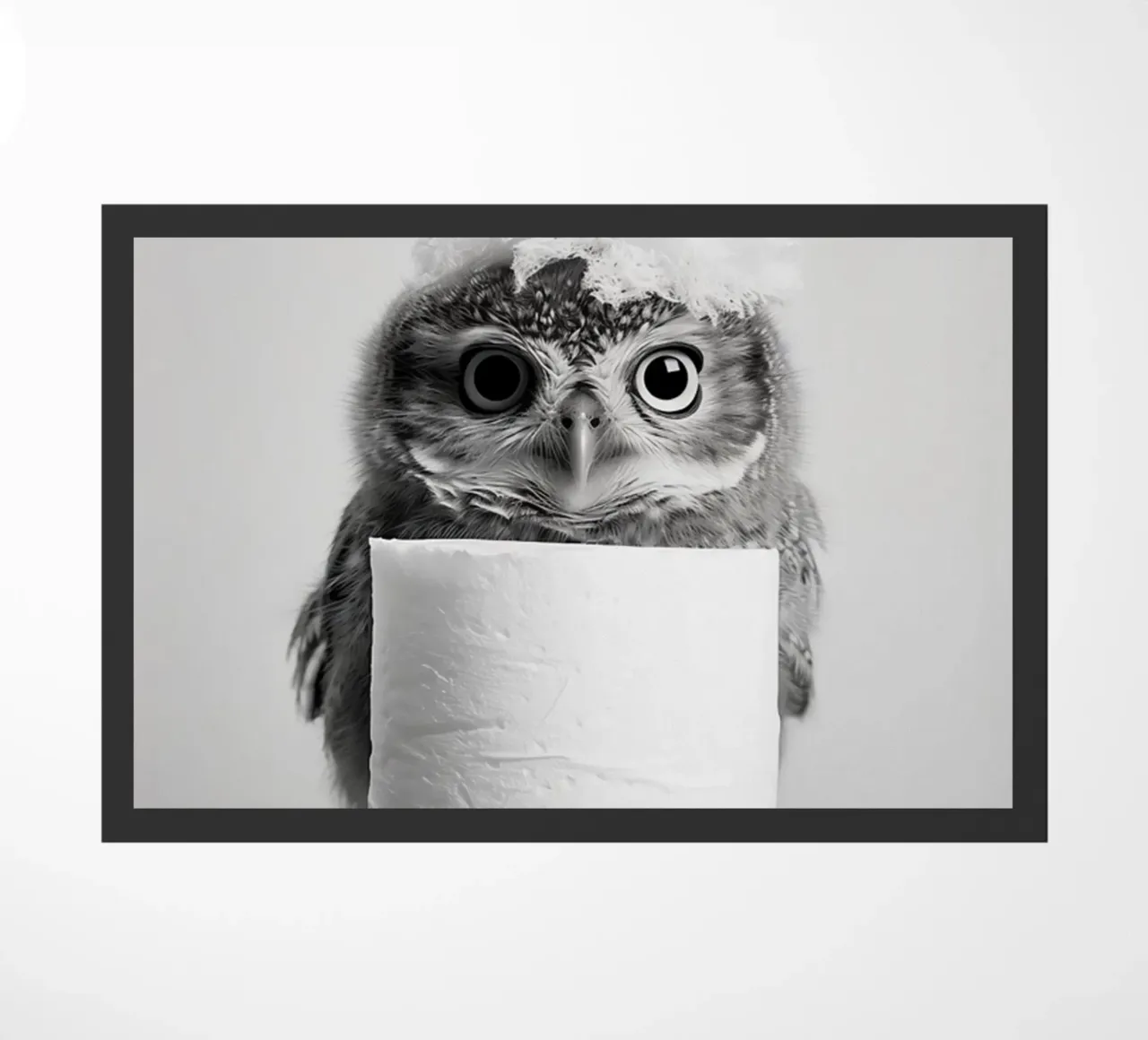 Eule Fußmatte von animals_studio