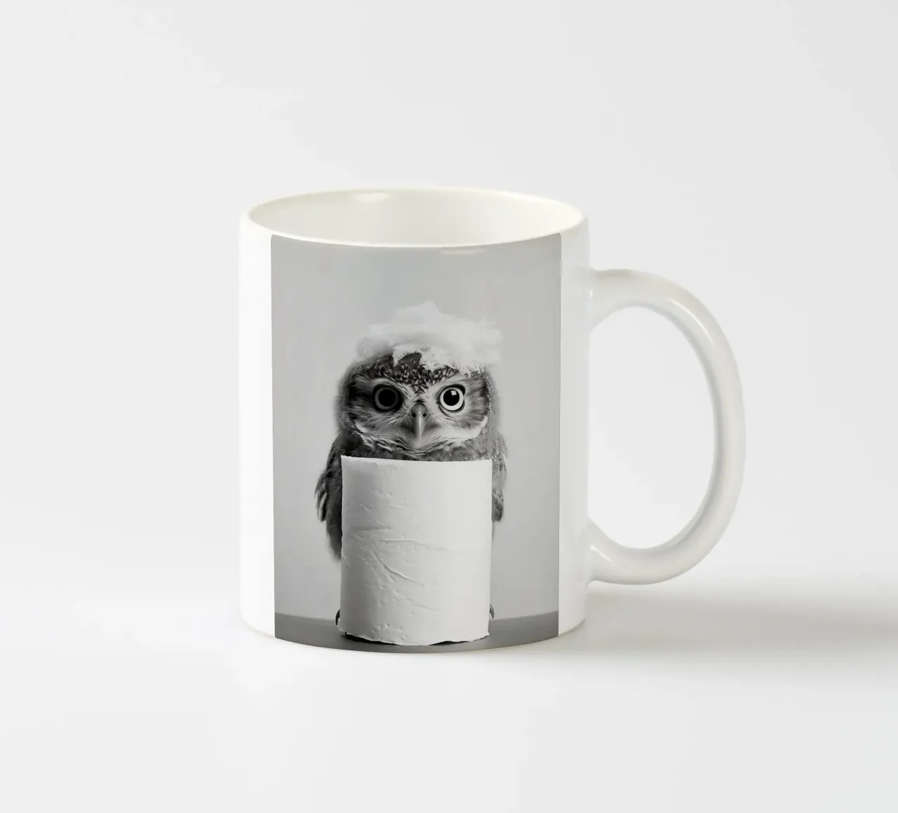 Uil keramische mok van animals_studio