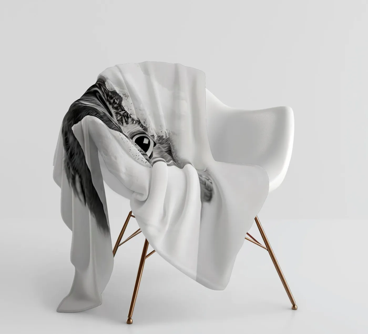 Eule Fleecedecke von animals_studio