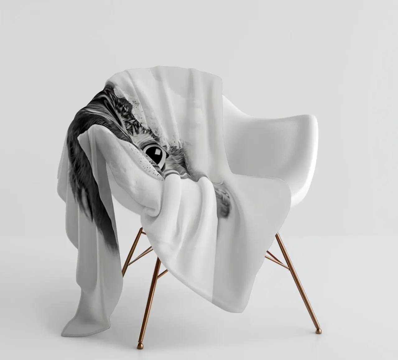 Eule Fleecedecke von animals_studio