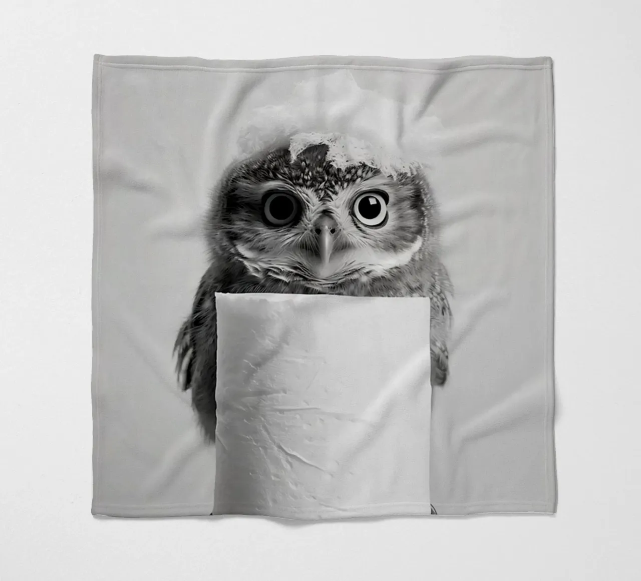 Eule Fleecedecke von animals_studio