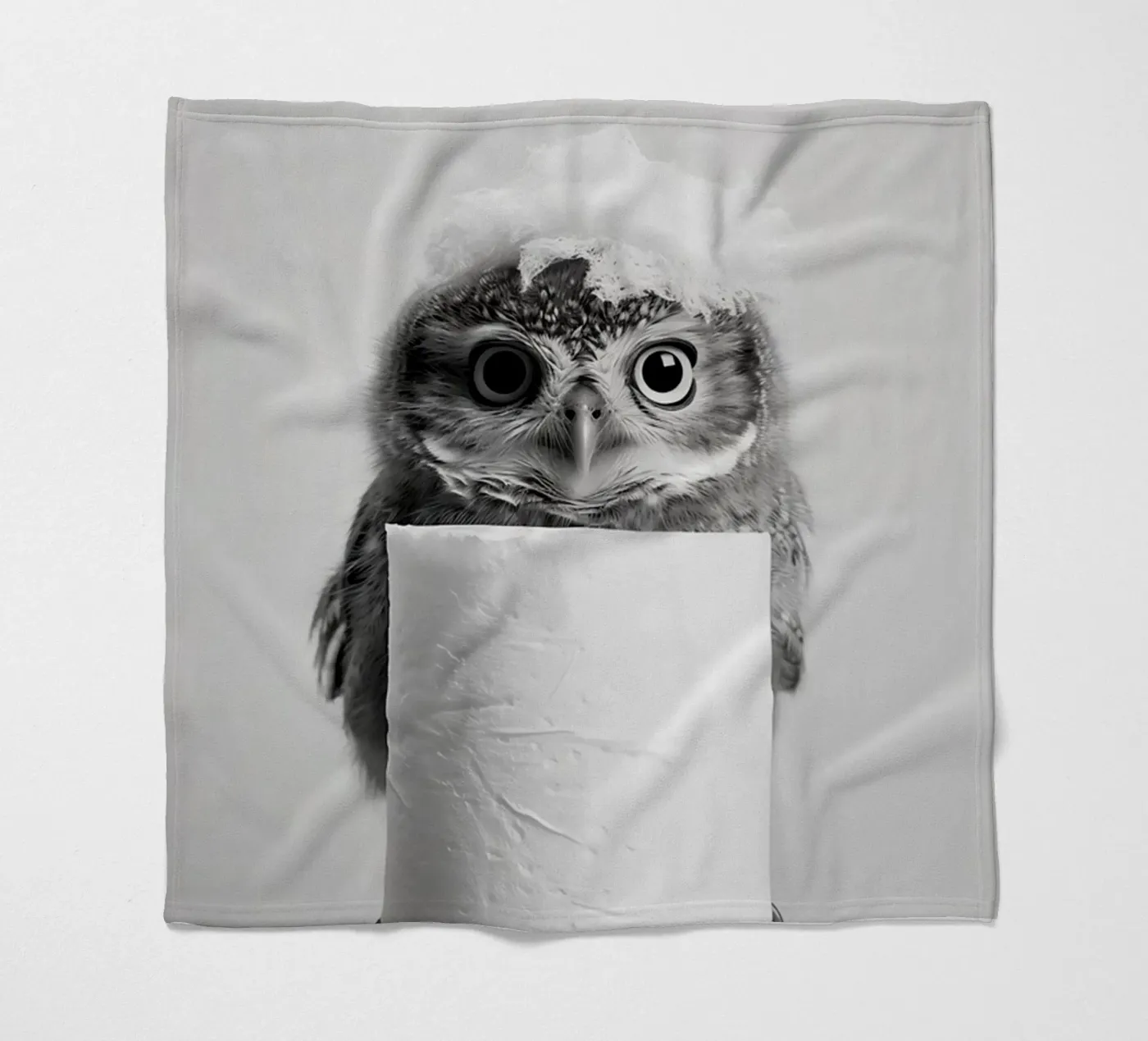 Owl plaid polaire de animals_studio