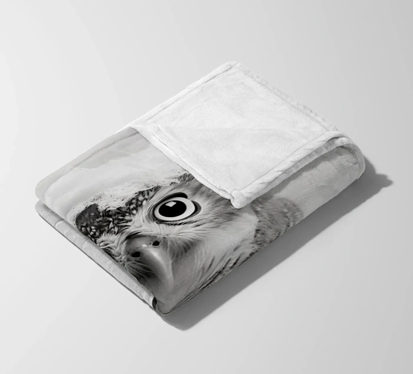 Owl plaid polaire de animals_studio