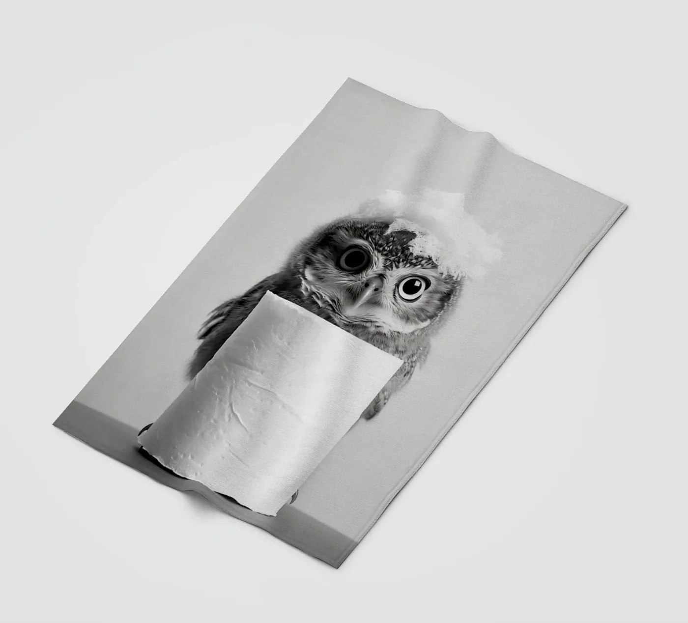Eule Fleecedecke von animals_studio