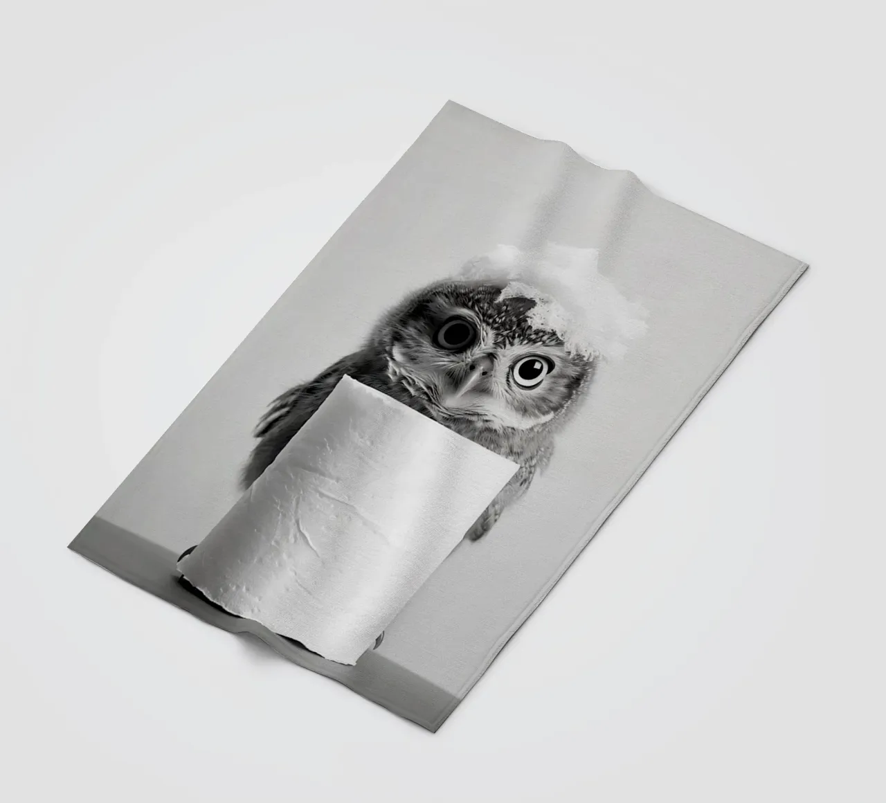 Eule Fleecedecke von animals_studio