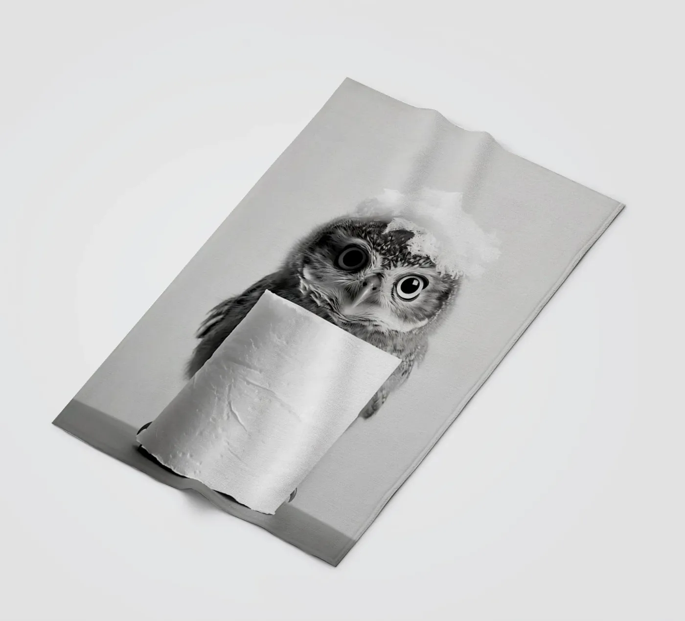 Owl plaid polaire de animals_studio