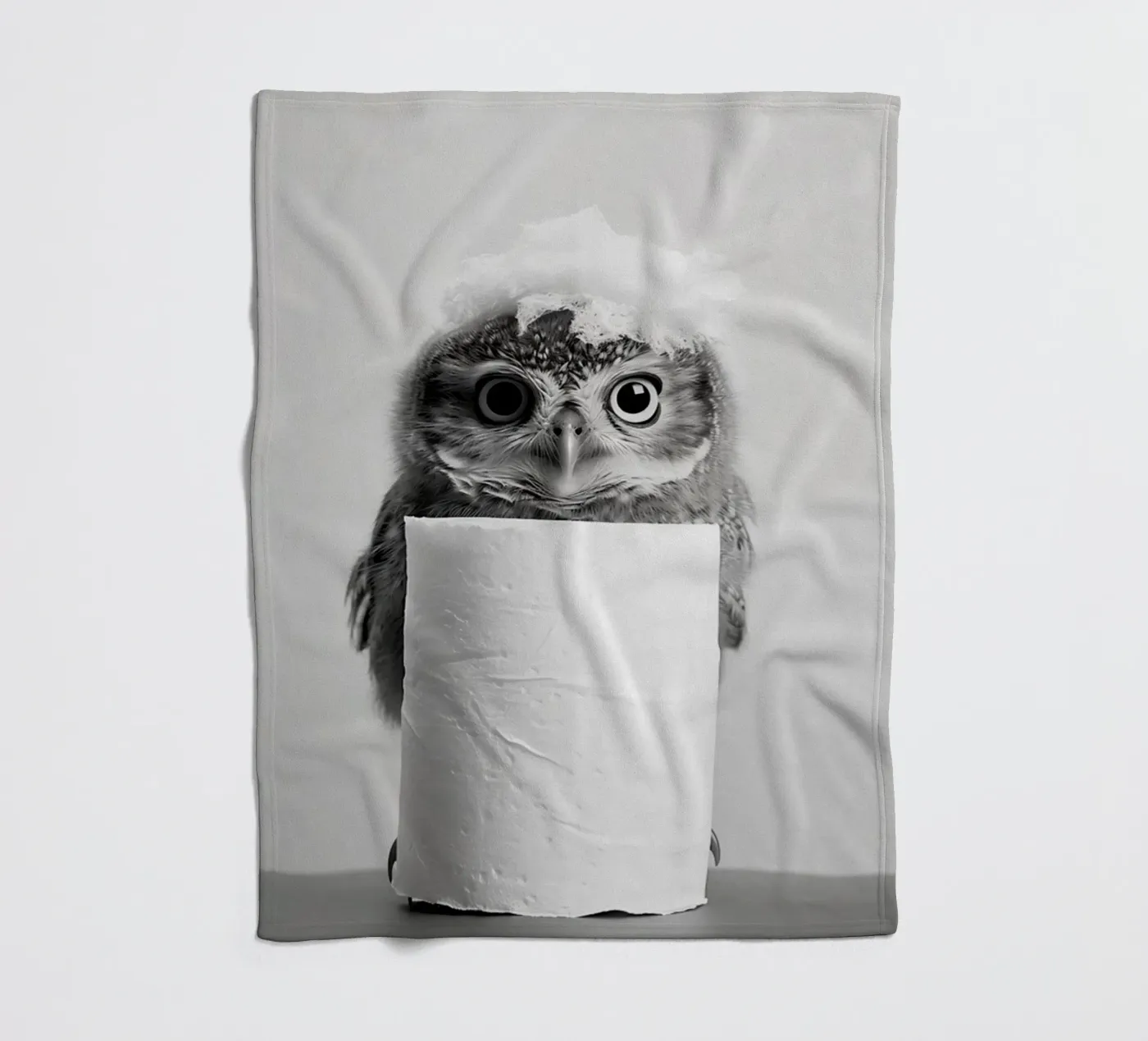 Owl plaid polaire de animals_studio