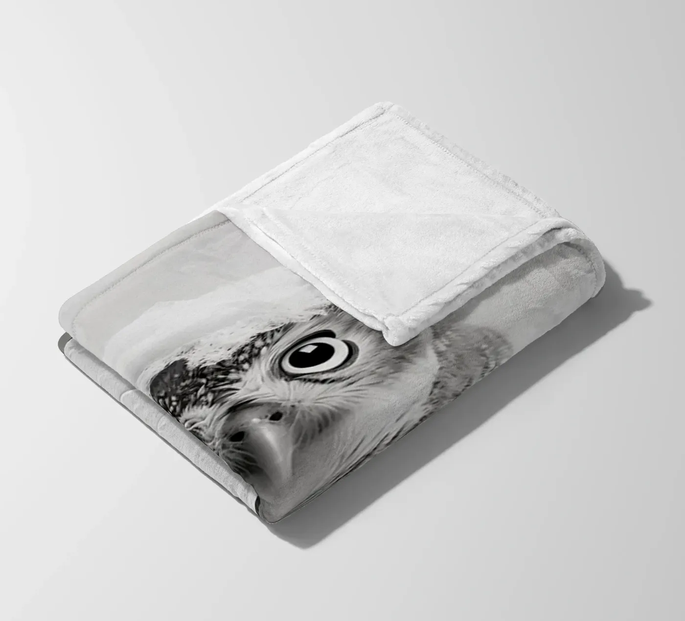 Owl plaid polaire de animals_studio