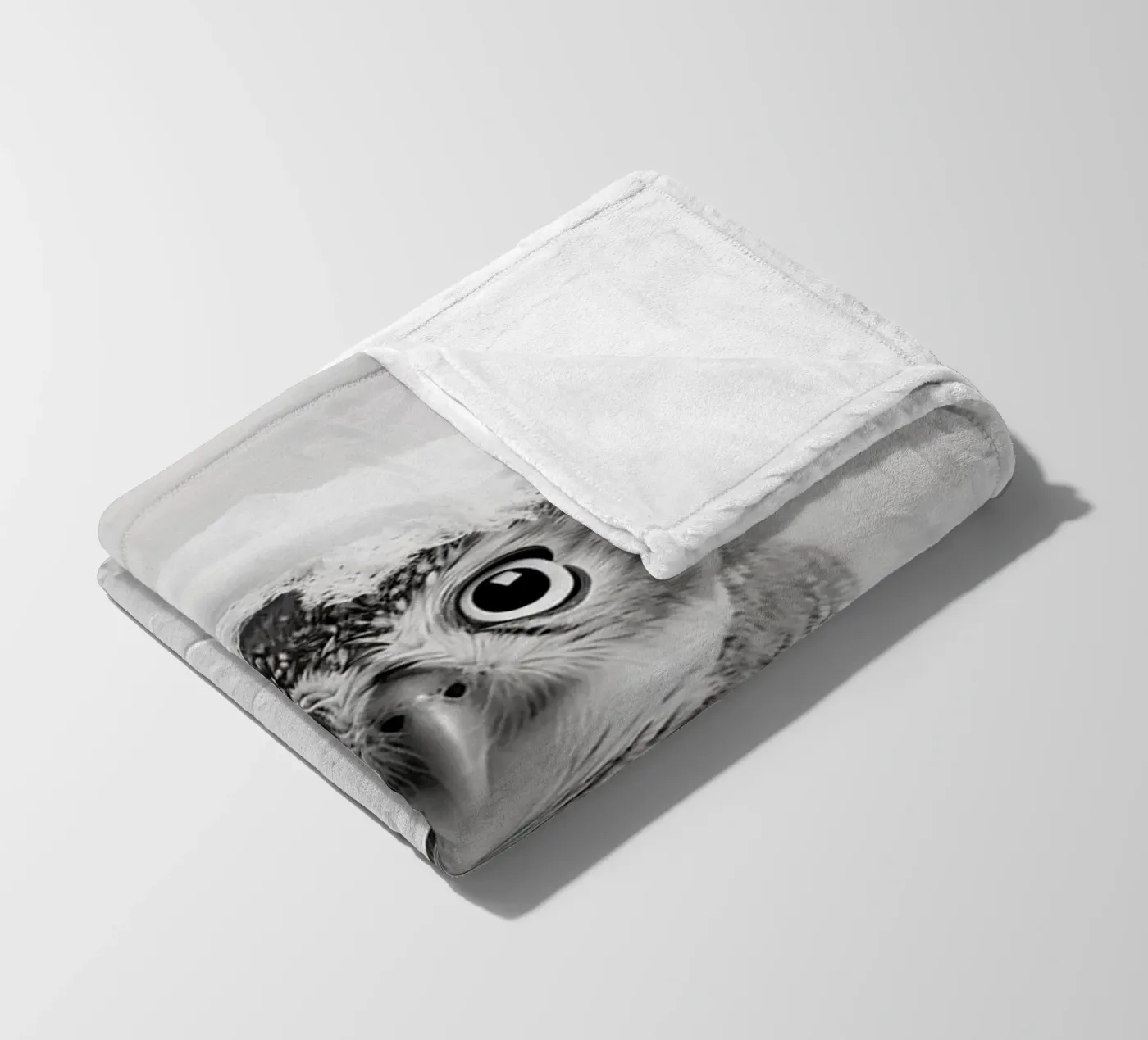 Owl plaid polaire de animals_studio