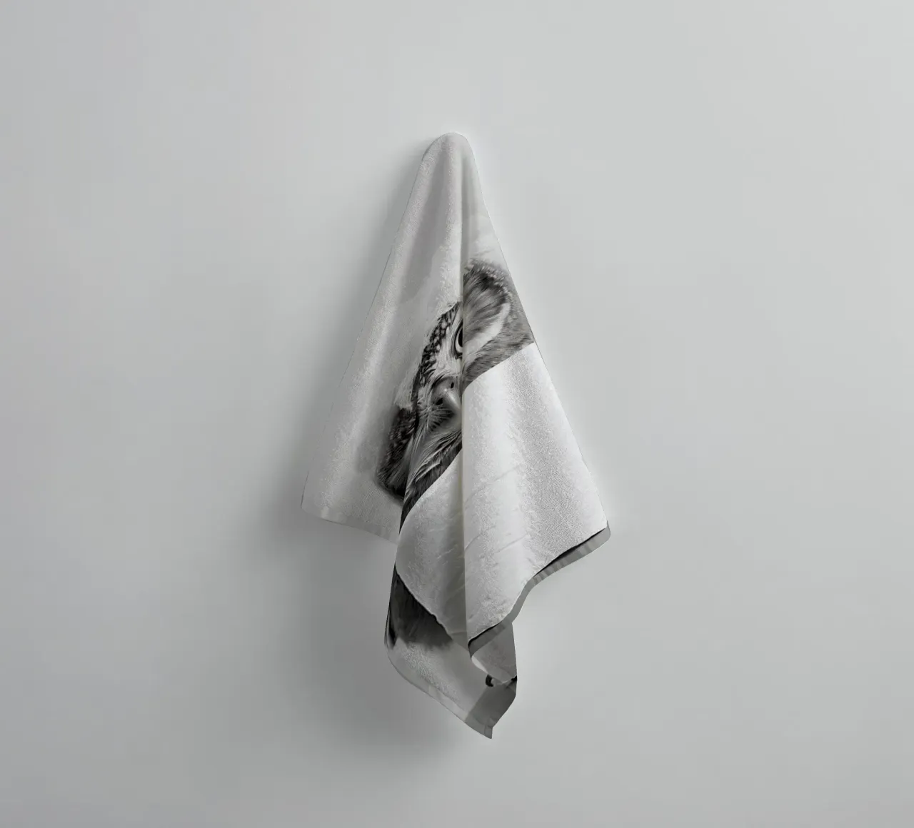 Gufo asciugamano da bagno da animals_studio