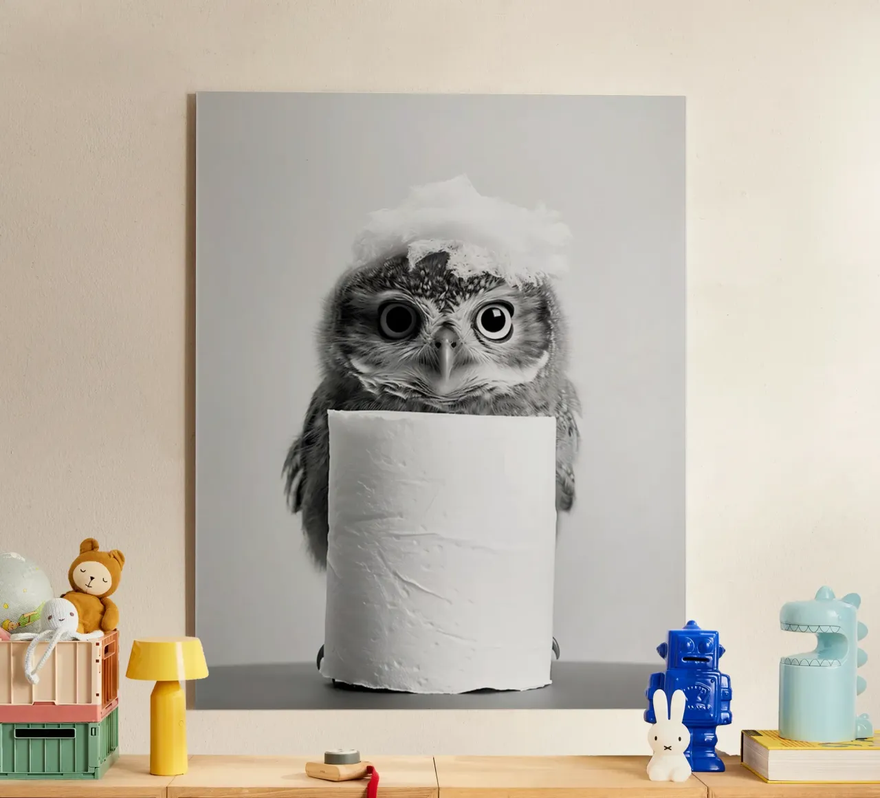 Eule Acryl-Glas von animals_studio