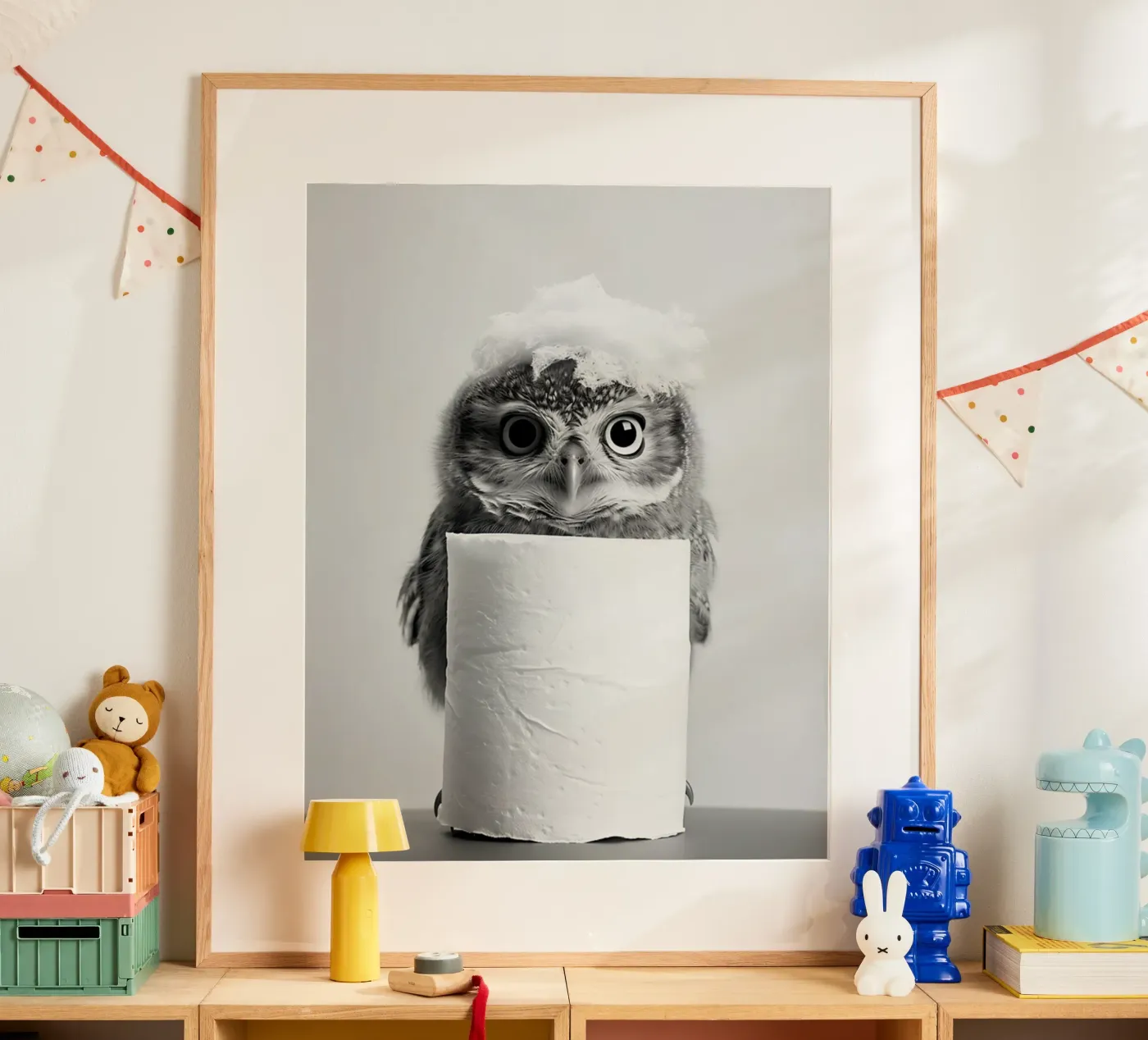 Uil poster van animals_studio