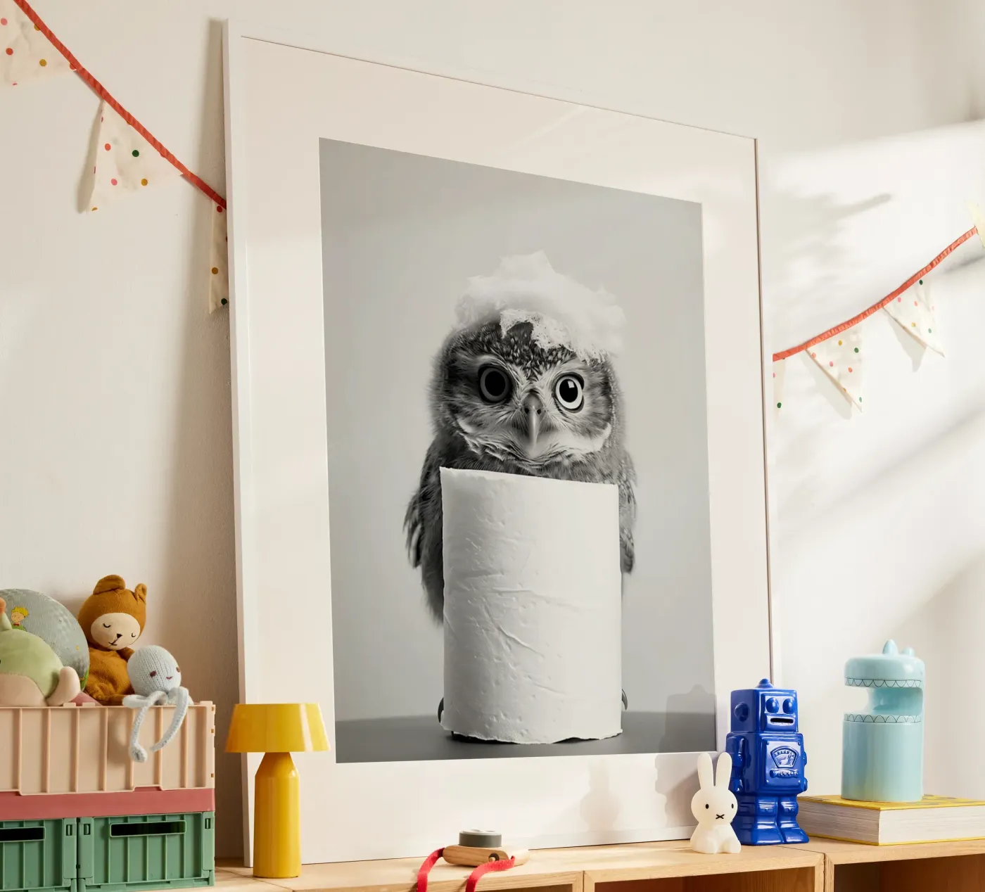 Uil poster van animals_studio