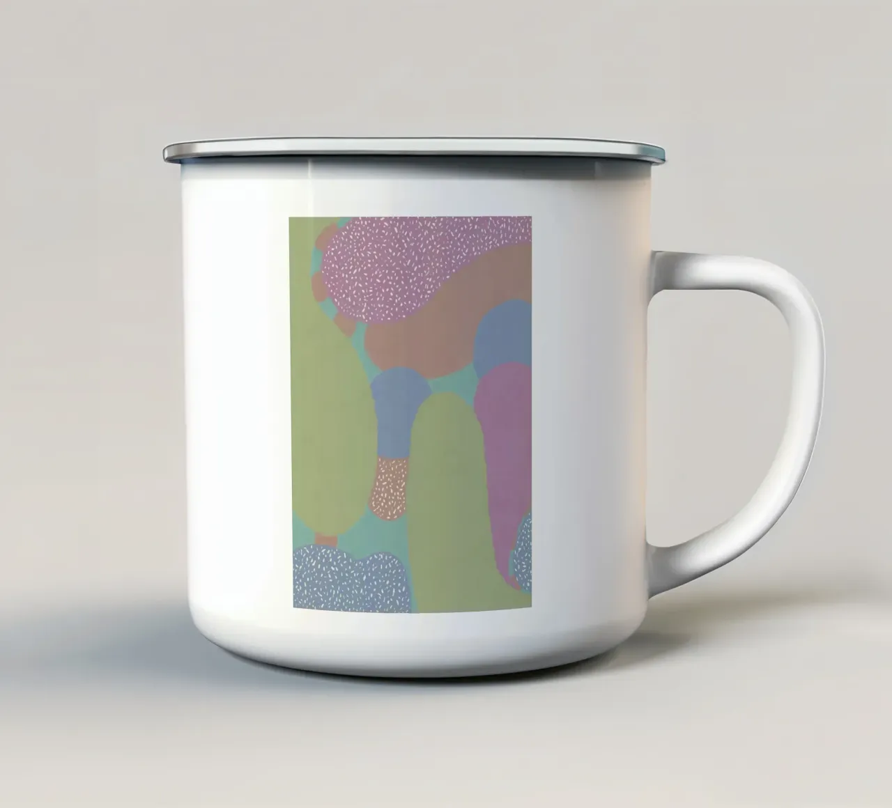 Fantasia dei punti soft tazza in smalto da Carinaprint