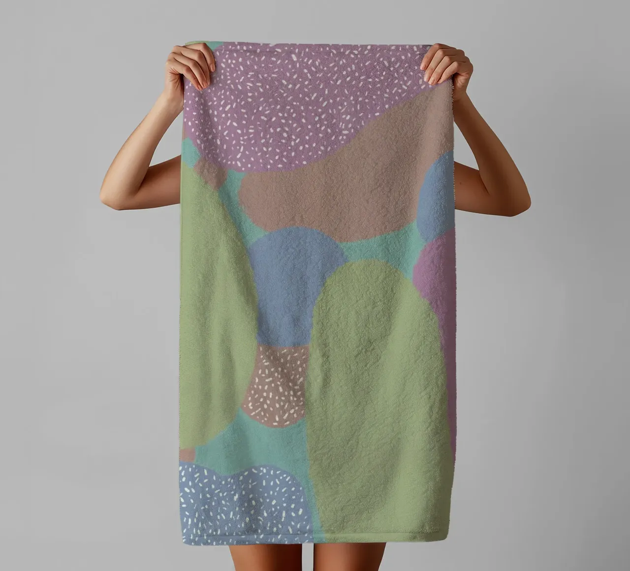 Soft points fantasy towel by Carinaprint