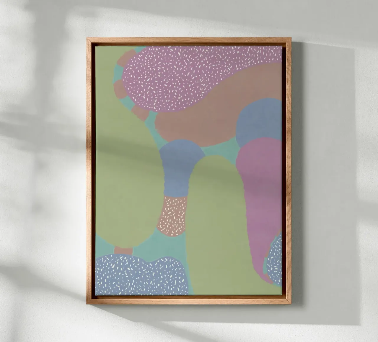 Soft points fantasy canvas by Carinaprint