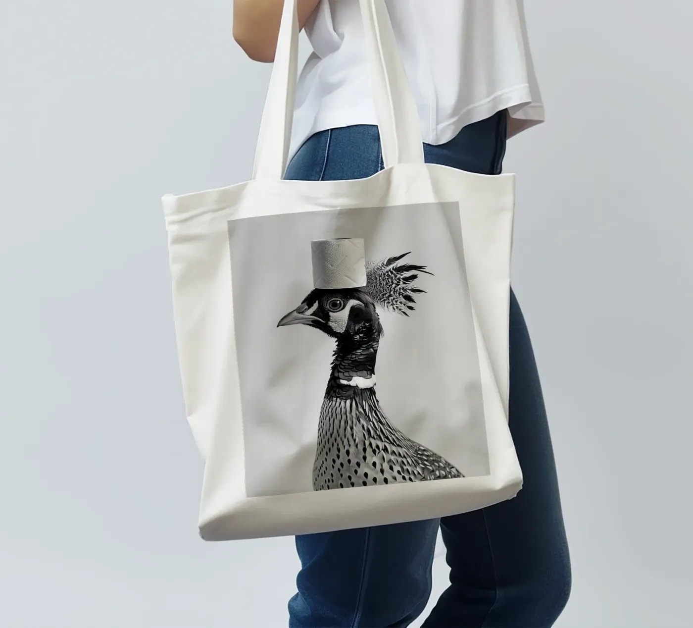 Pheasant tote bag by animals_studio
