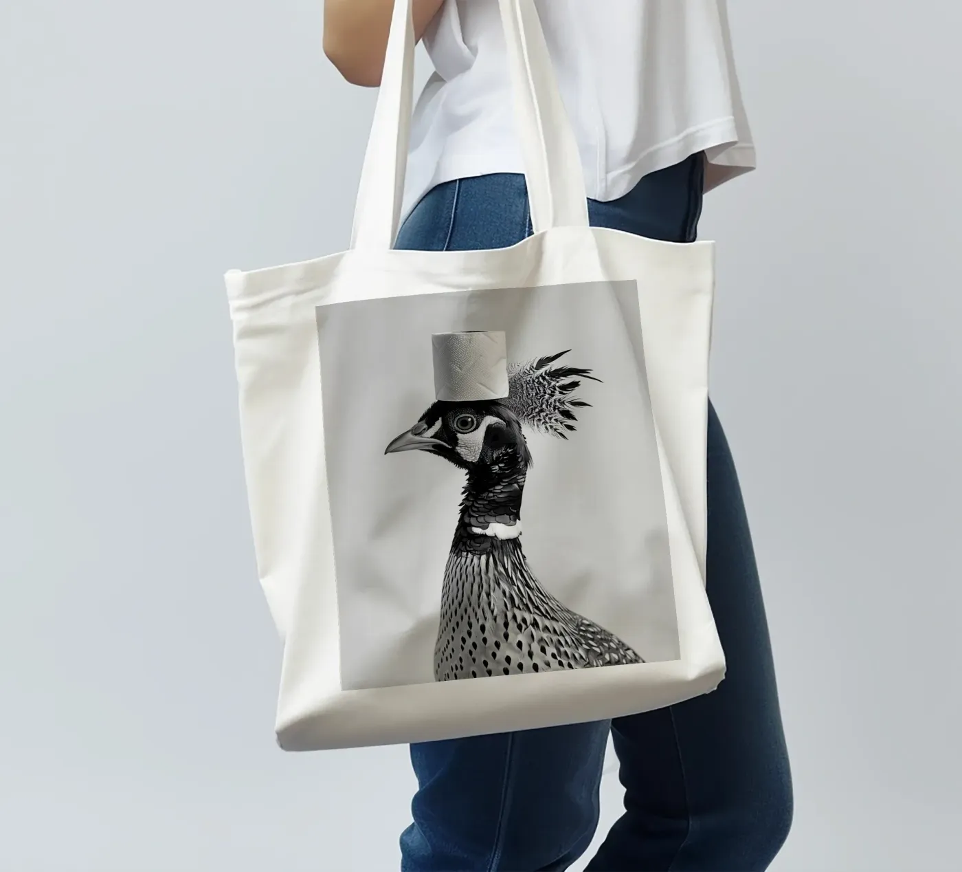 Pheasant tote bag by animals_studio