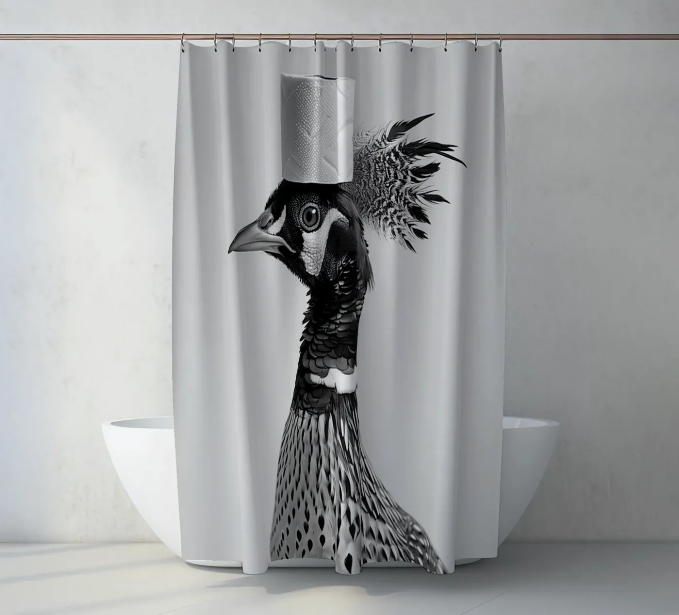 Fasan Duschvorhang von animals_studio