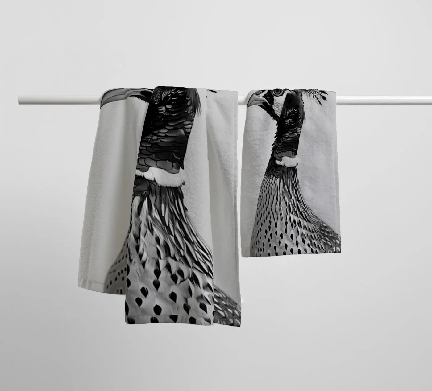 Pheasant towel by animals_studio