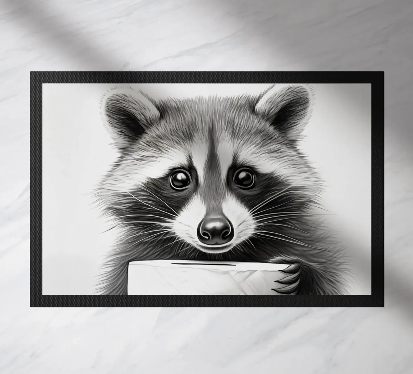 Procione zerbino da animals_studio