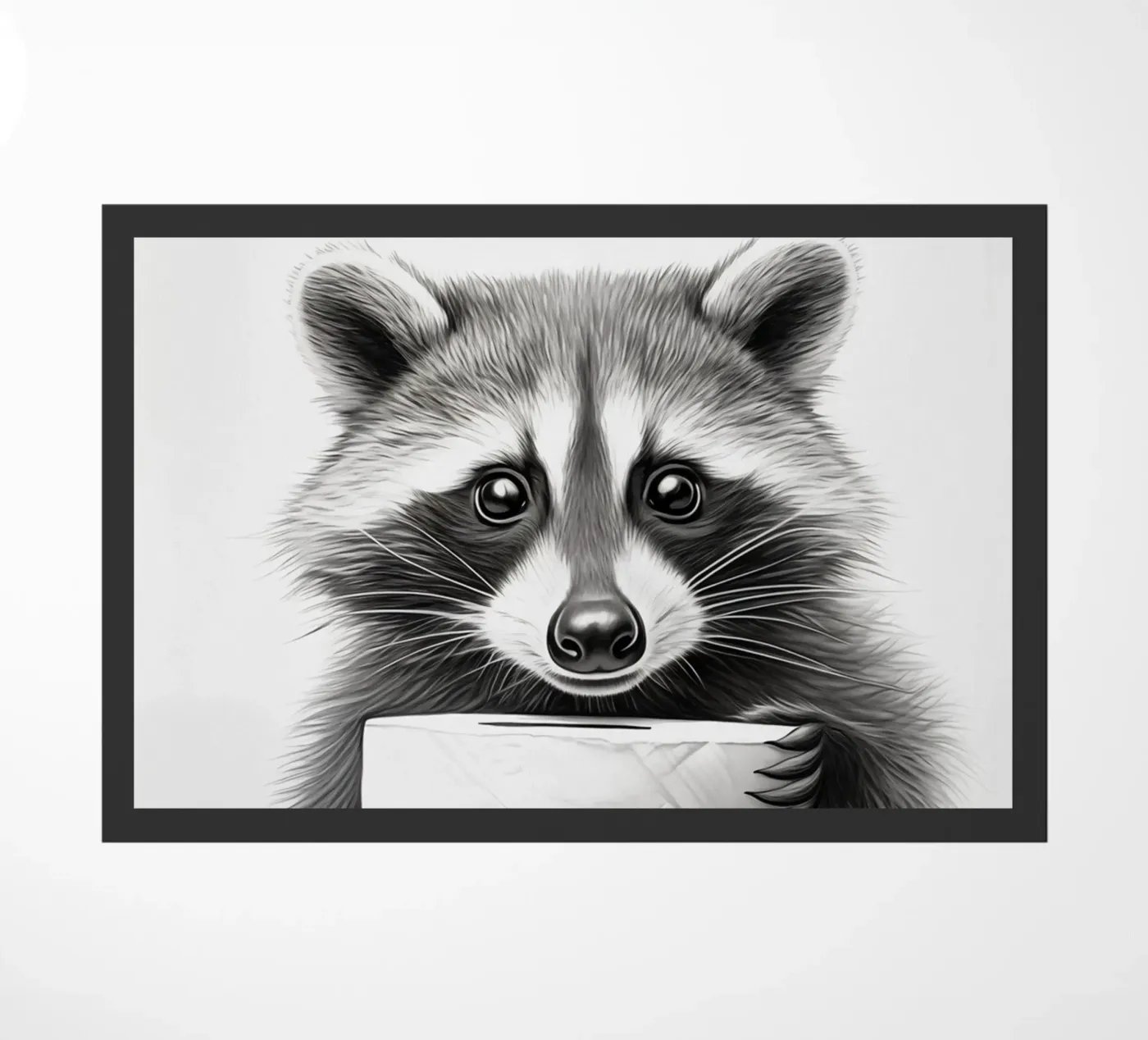 Procione zerbino da animals_studio