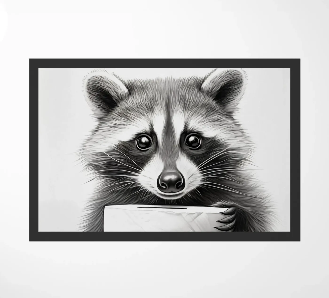 Procione zerbino da animals_studio