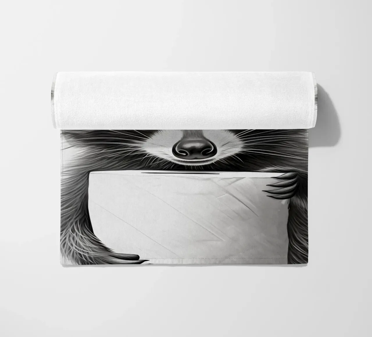 Procione telo mare da animals_studio