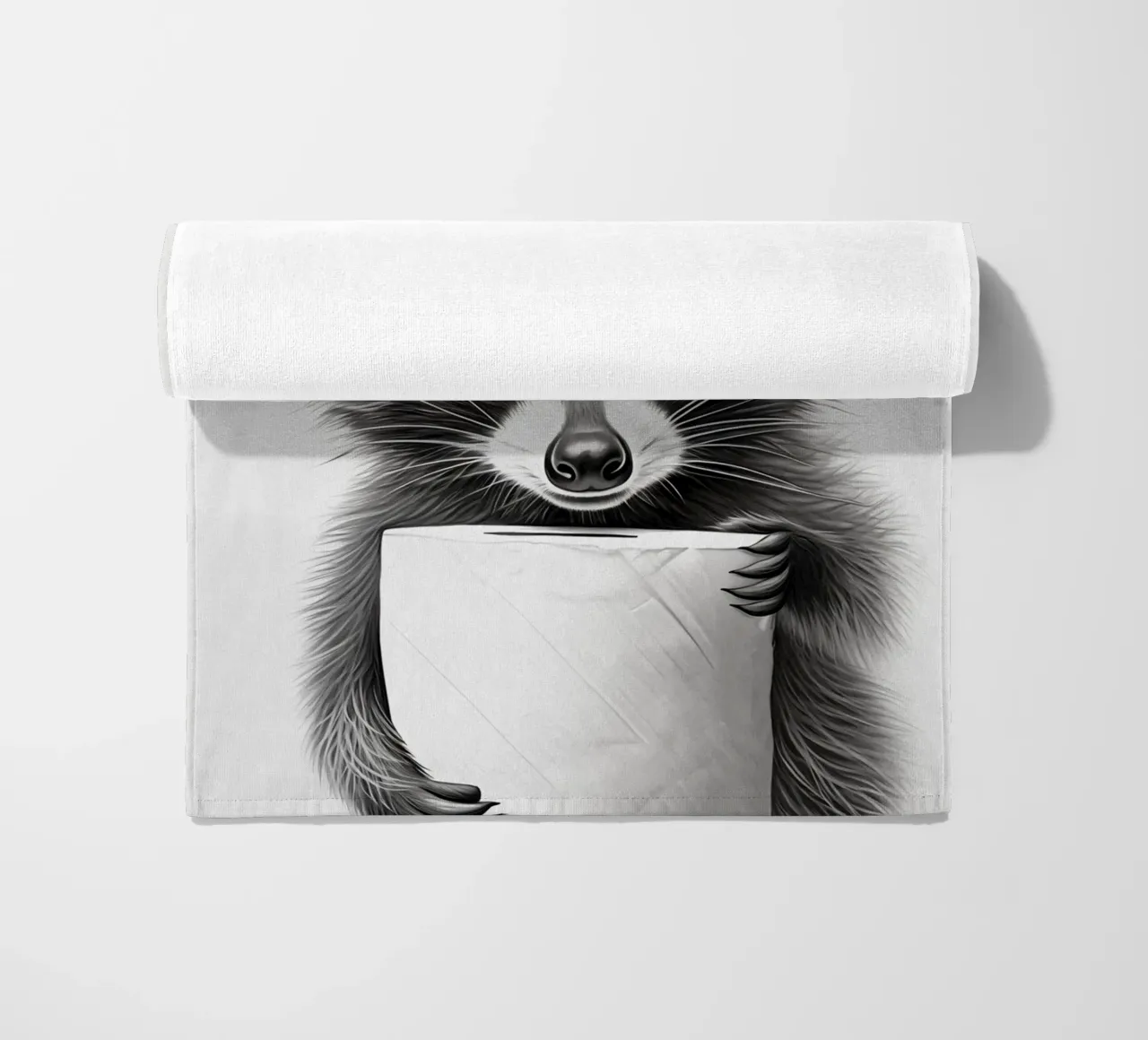 Procione telo mare da animals_studio