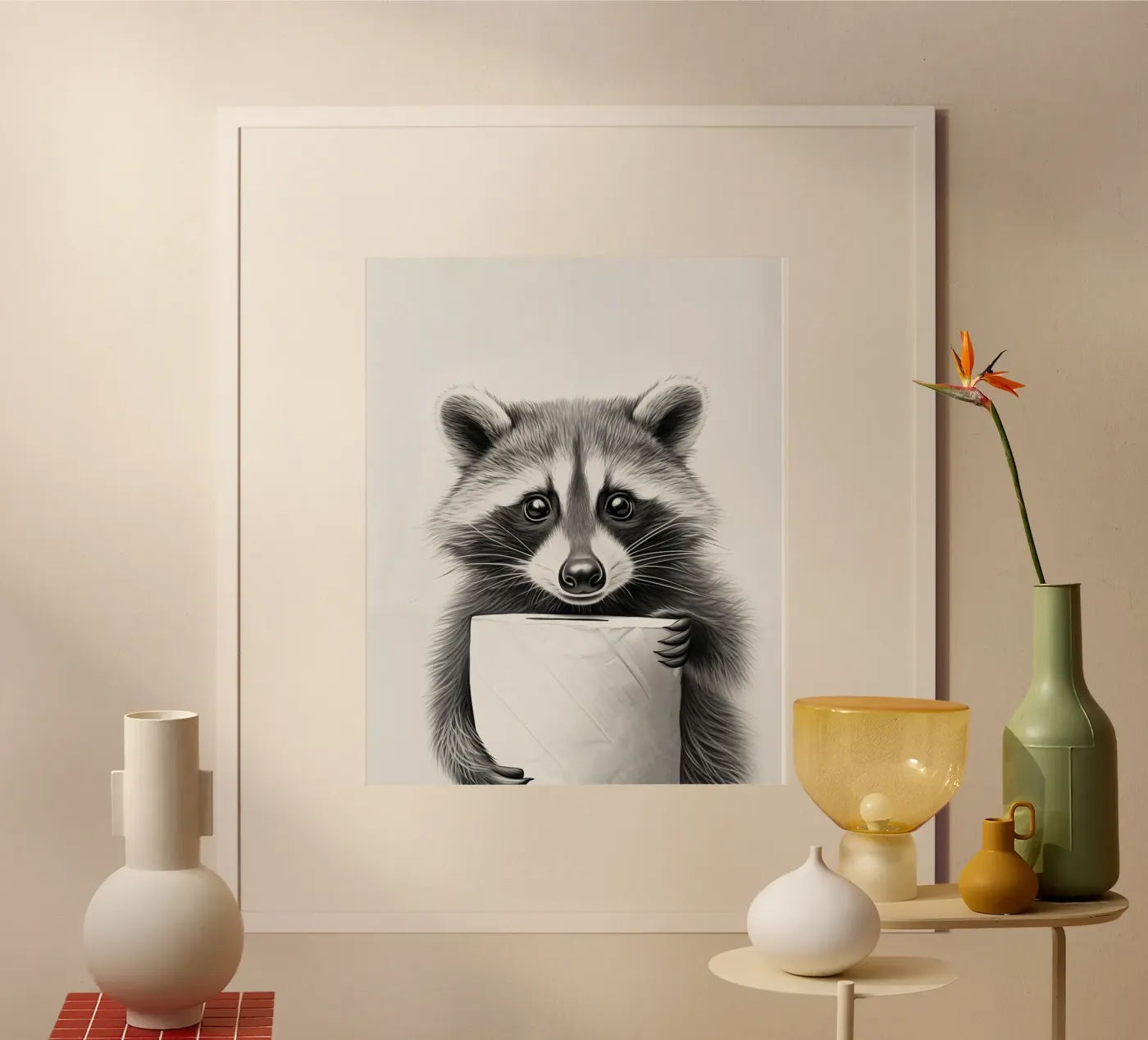 Procione poster da animals_studio