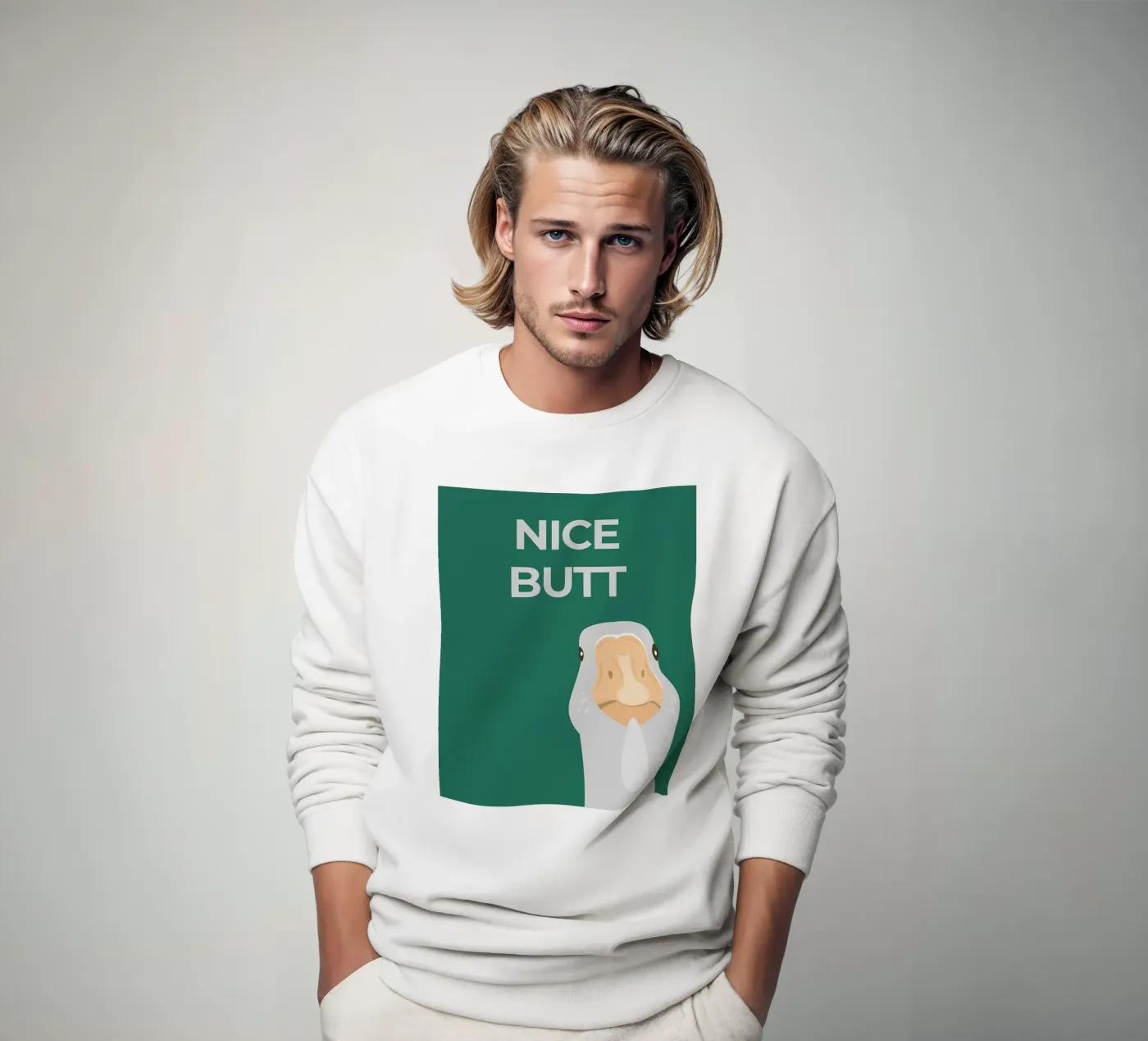 Blöde Gans Sweatshirt von animals_studio