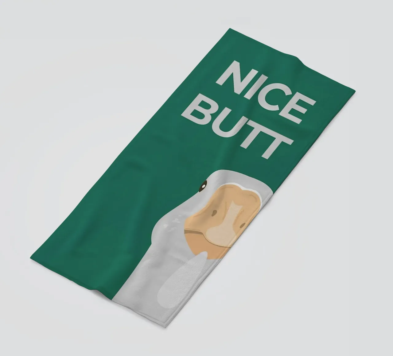 L'oca sciocca telo mare da animals_studio