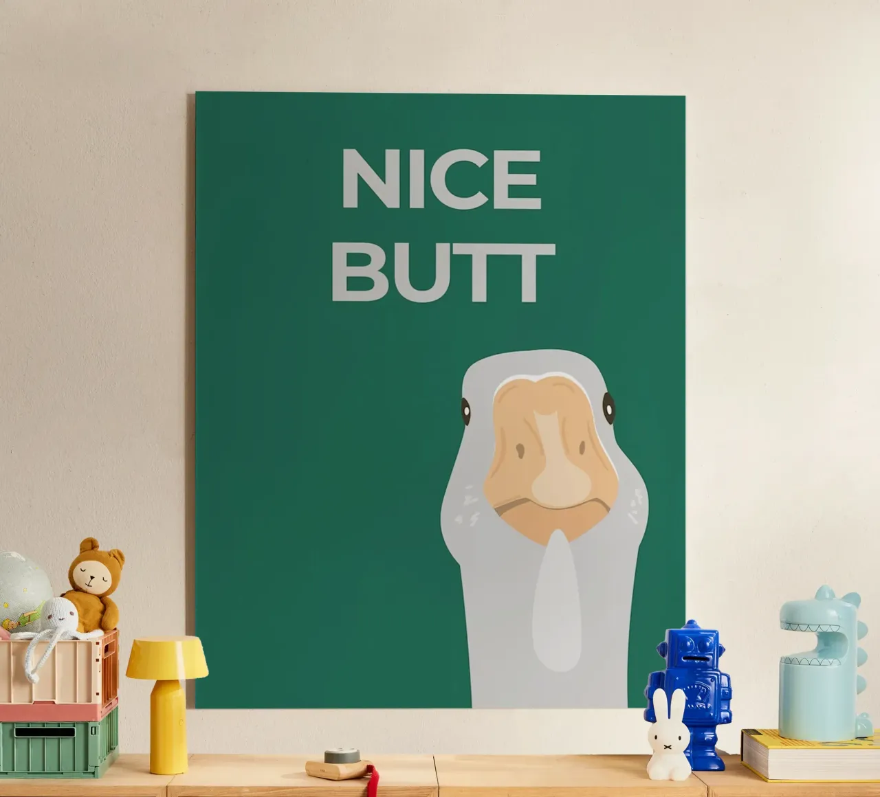 L'oca sciocca plexiglass da animals_studio