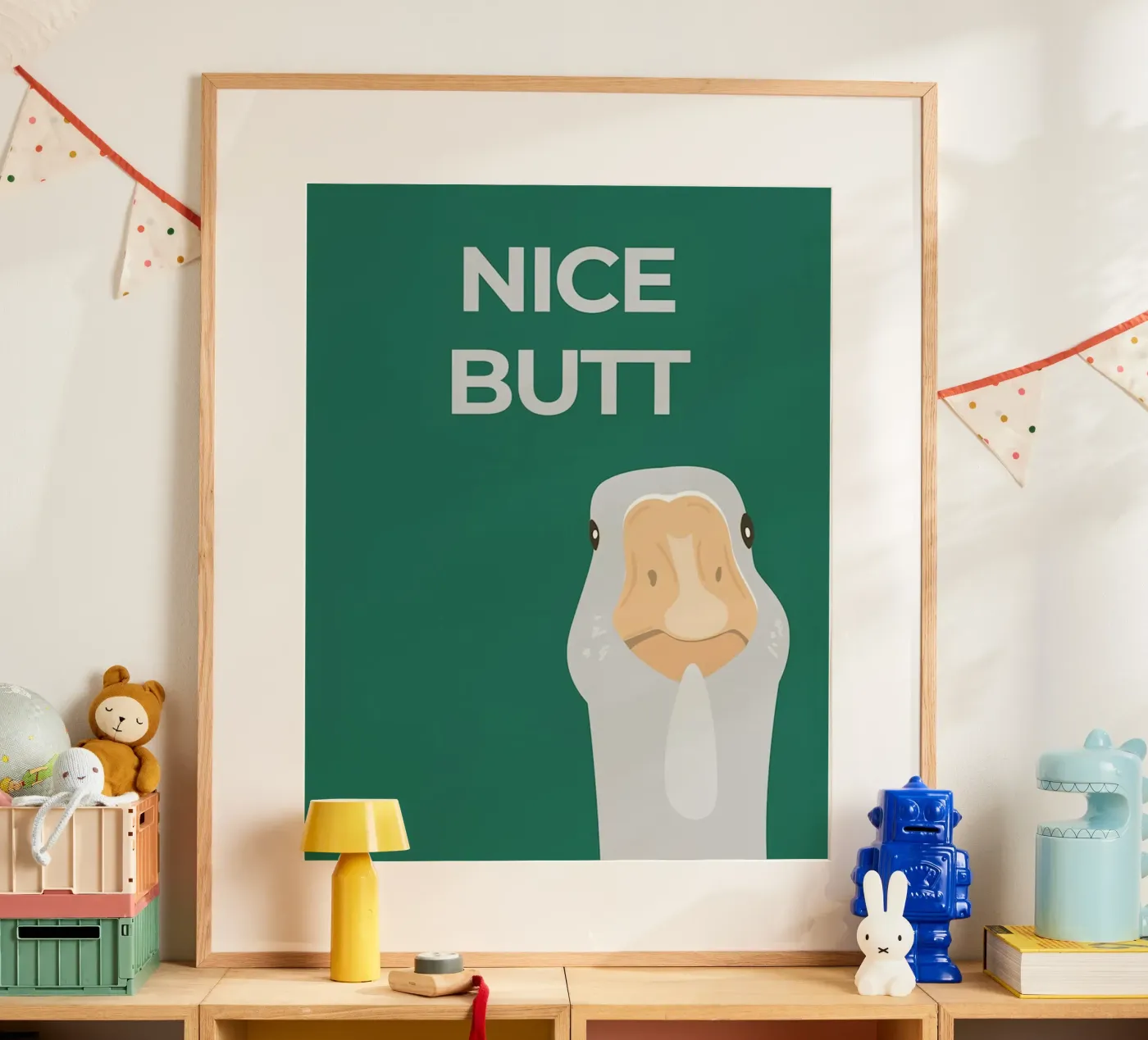 L'oca sciocca poster da animals_studio