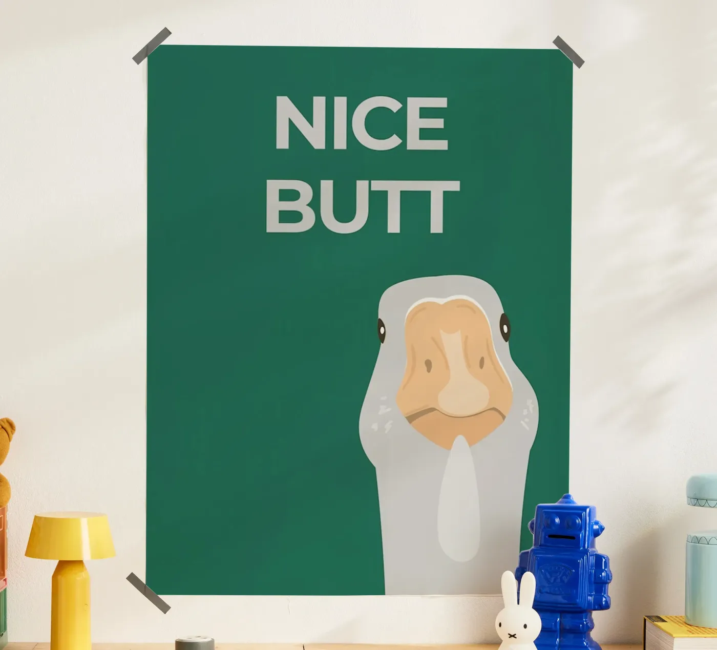 L'oca sciocca poster da animals_studio