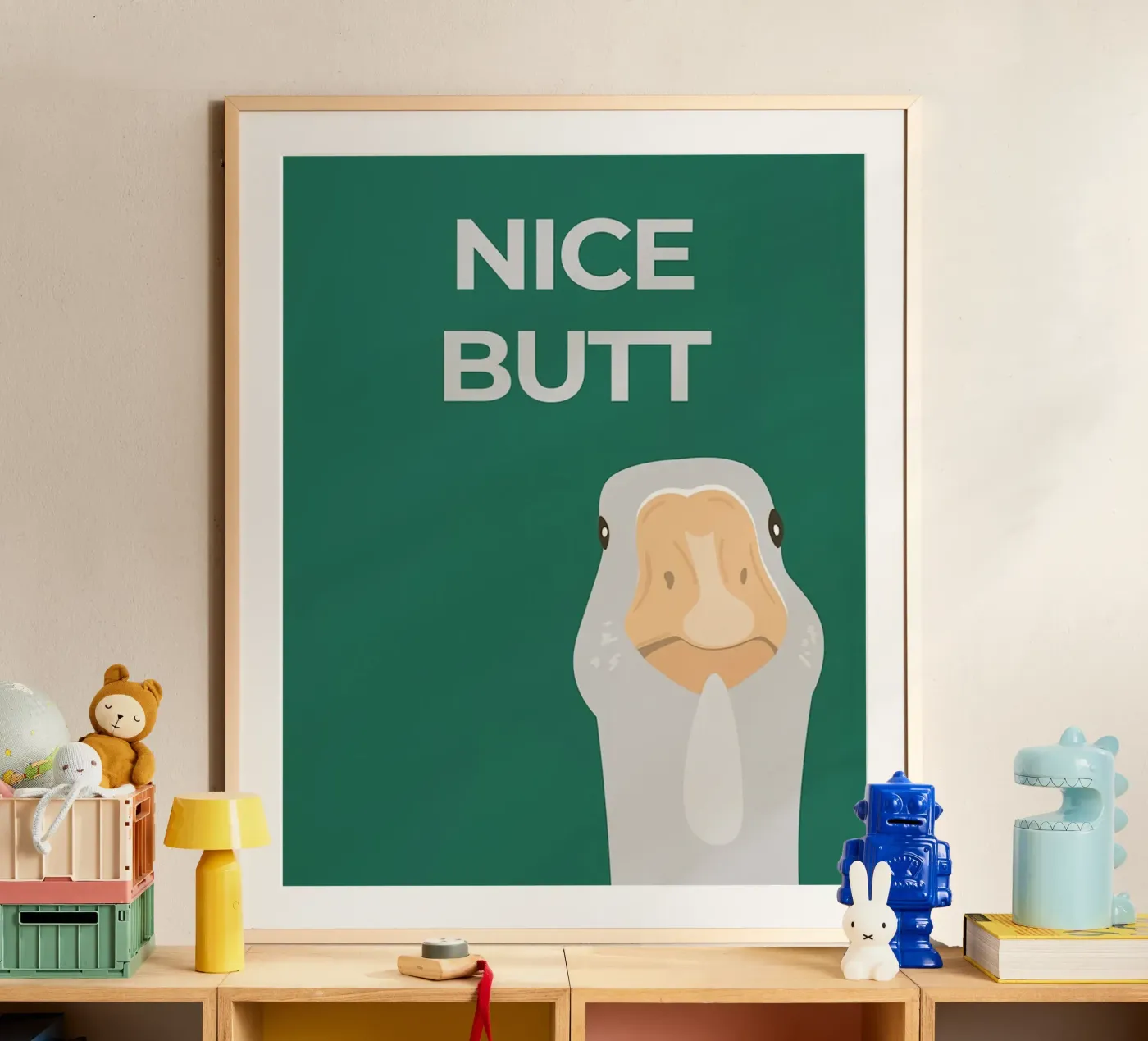 L'oca sciocca poster da animals_studio