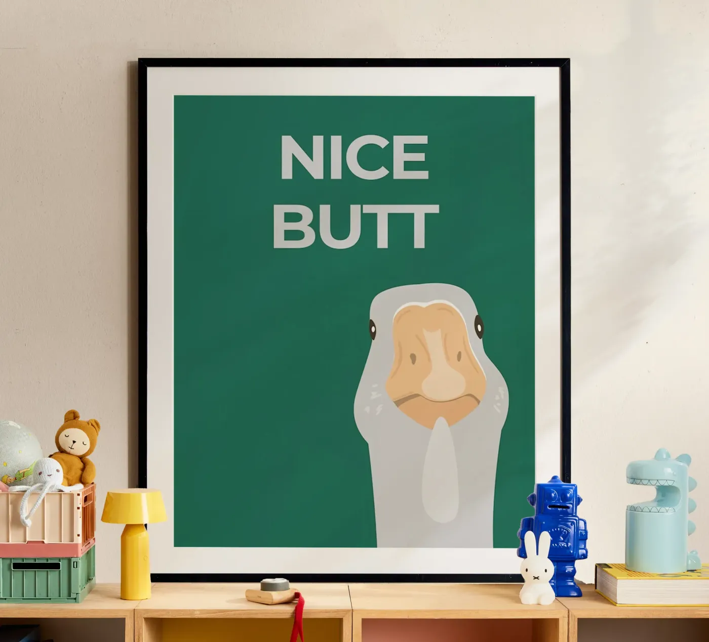 L'oca sciocca poster da animals_studio