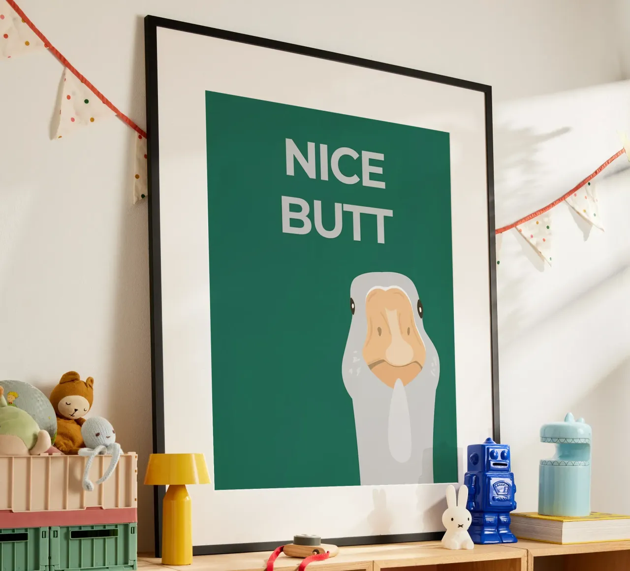 L'oca sciocca poster da animals_studio