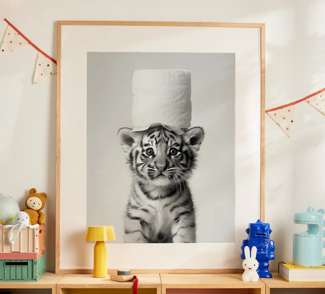 Bambino tigre carta hahnemühle da animals_studio