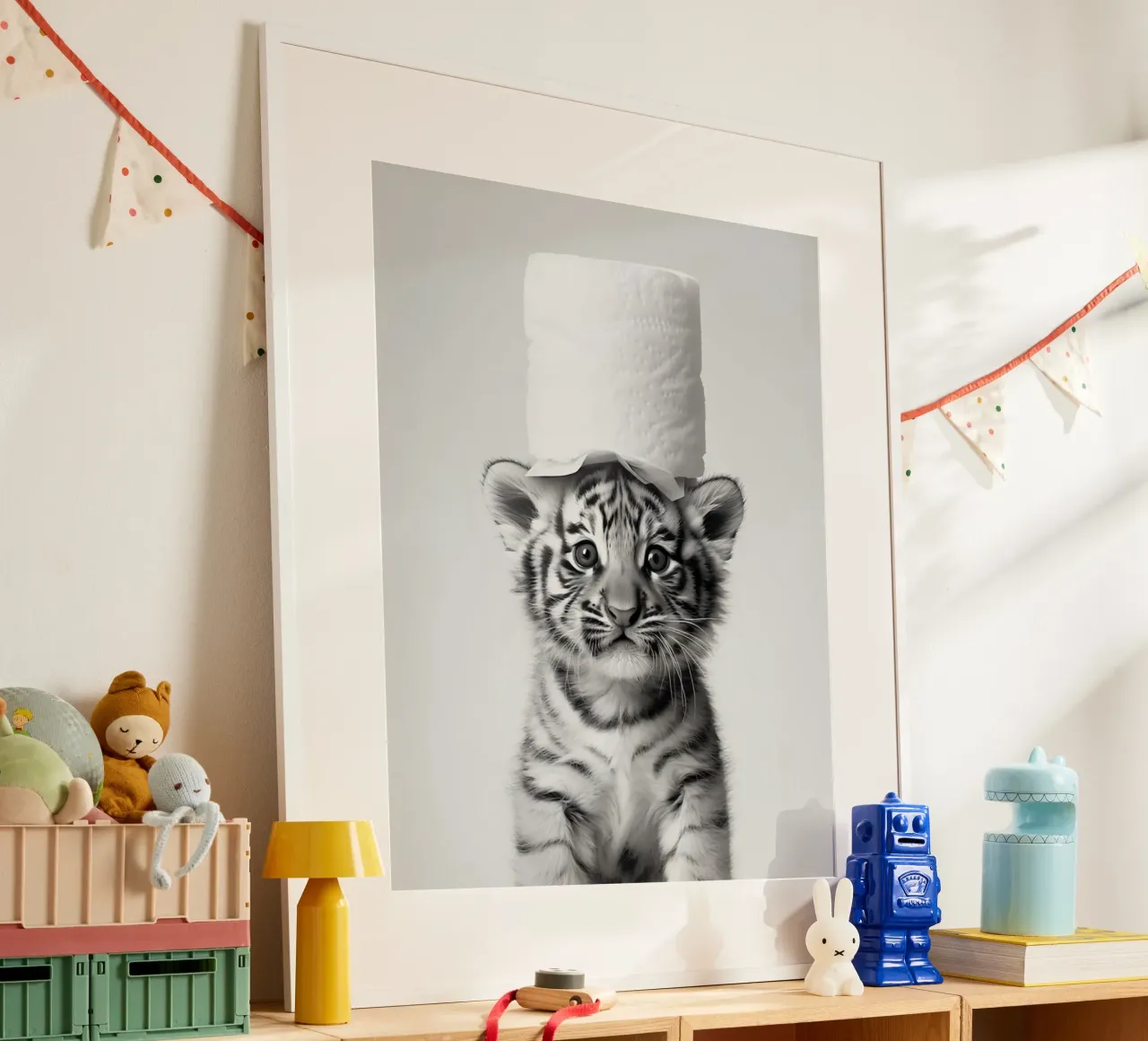 Bambino tigre carta hahnemühle da animals_studio