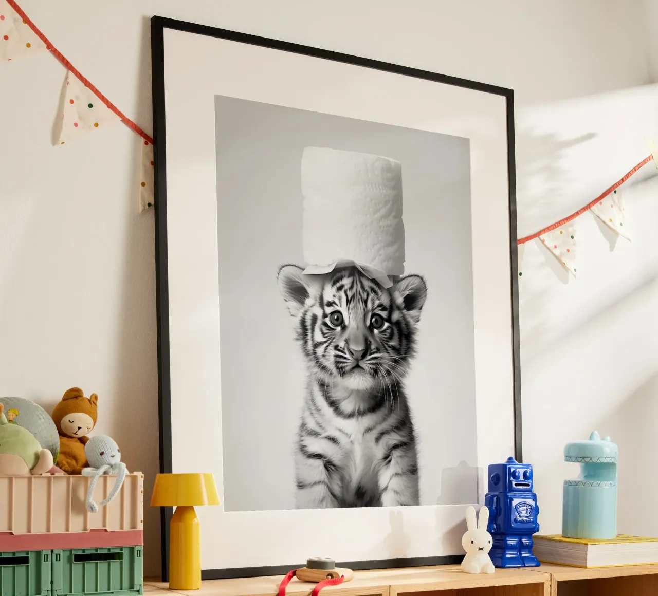 Bambino tigre carta hahnemühle da animals_studio