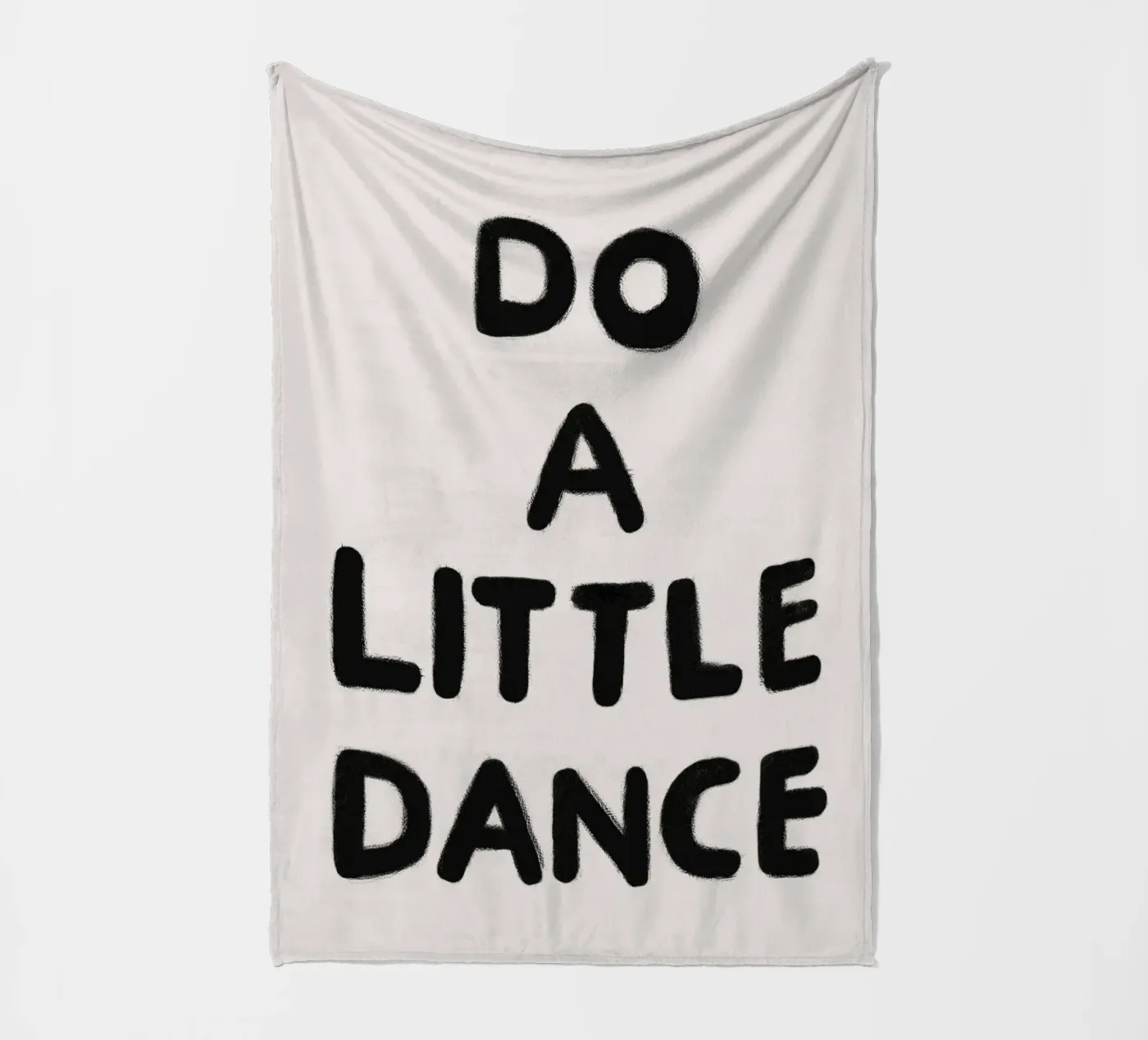 Laten we dansen fleecedeken van Carinaprint