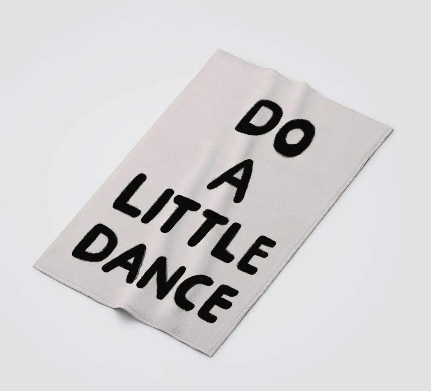 Laten we dansen fleecedeken van Carinaprint