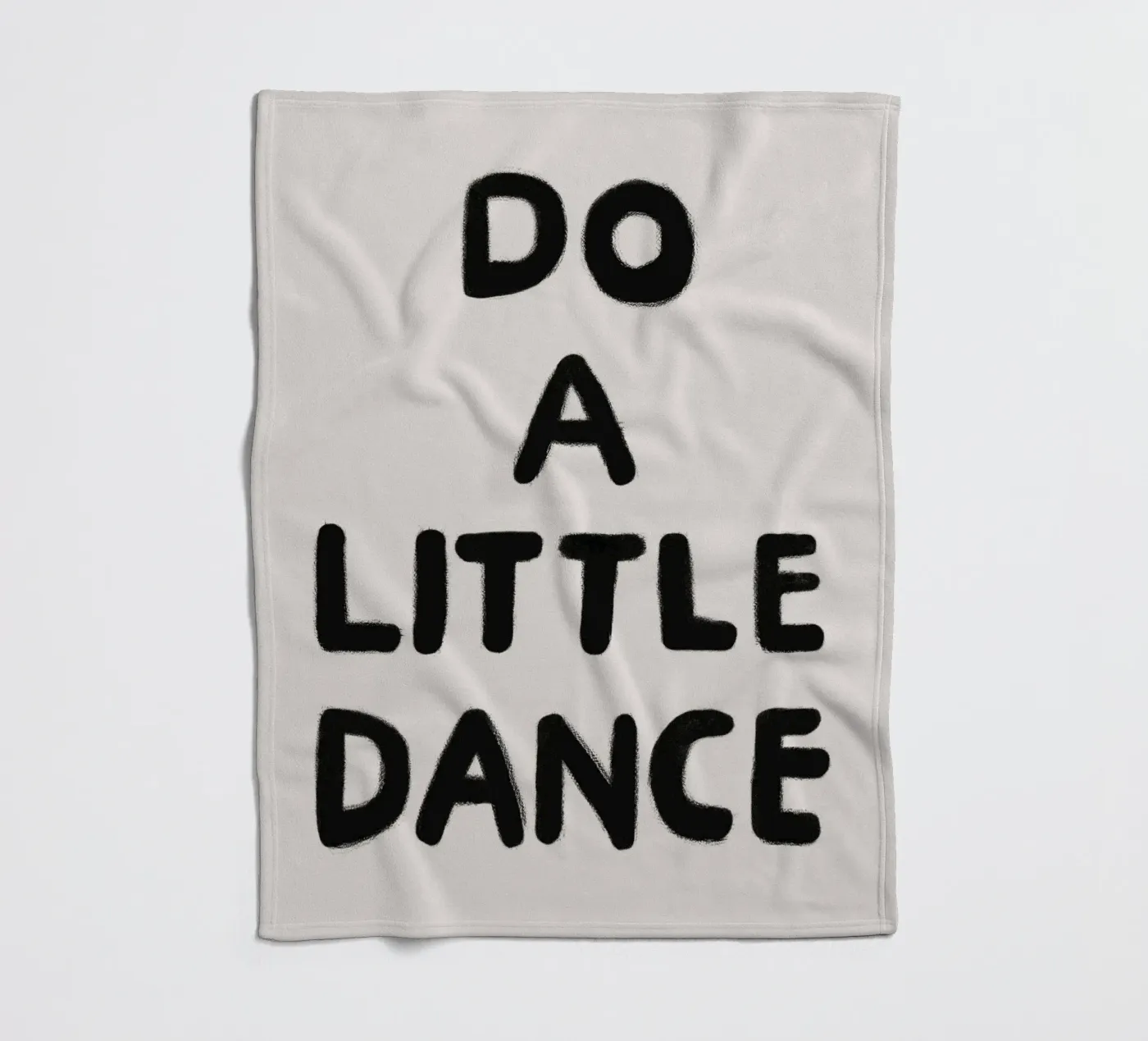 Laten we dansen fleecedeken van Carinaprint