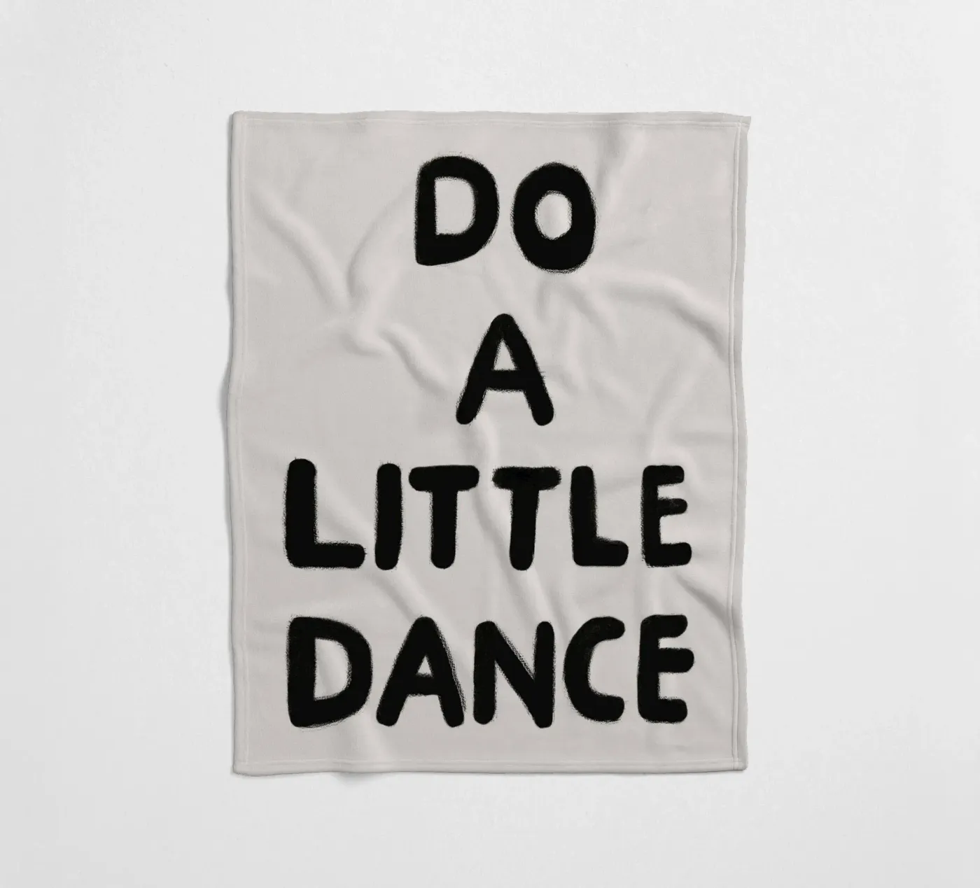 Laten we dansen fleecedeken van Carinaprint