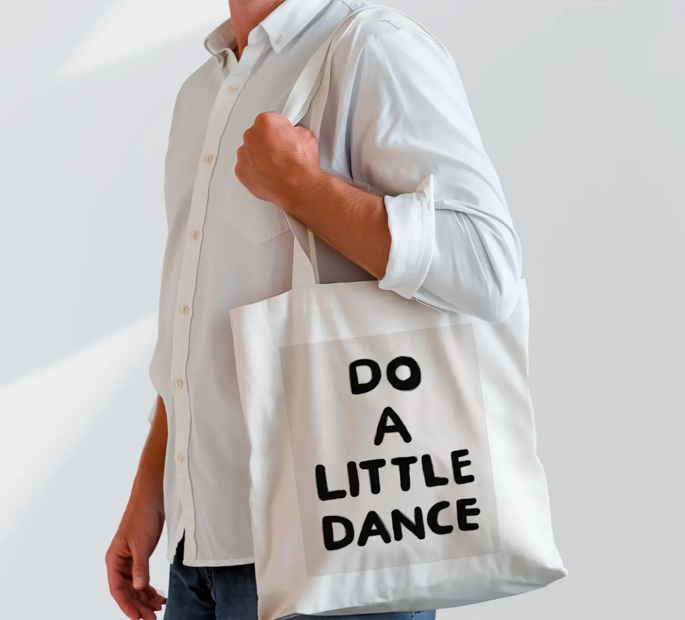 Balliamo borsa in juta da Carinaprint